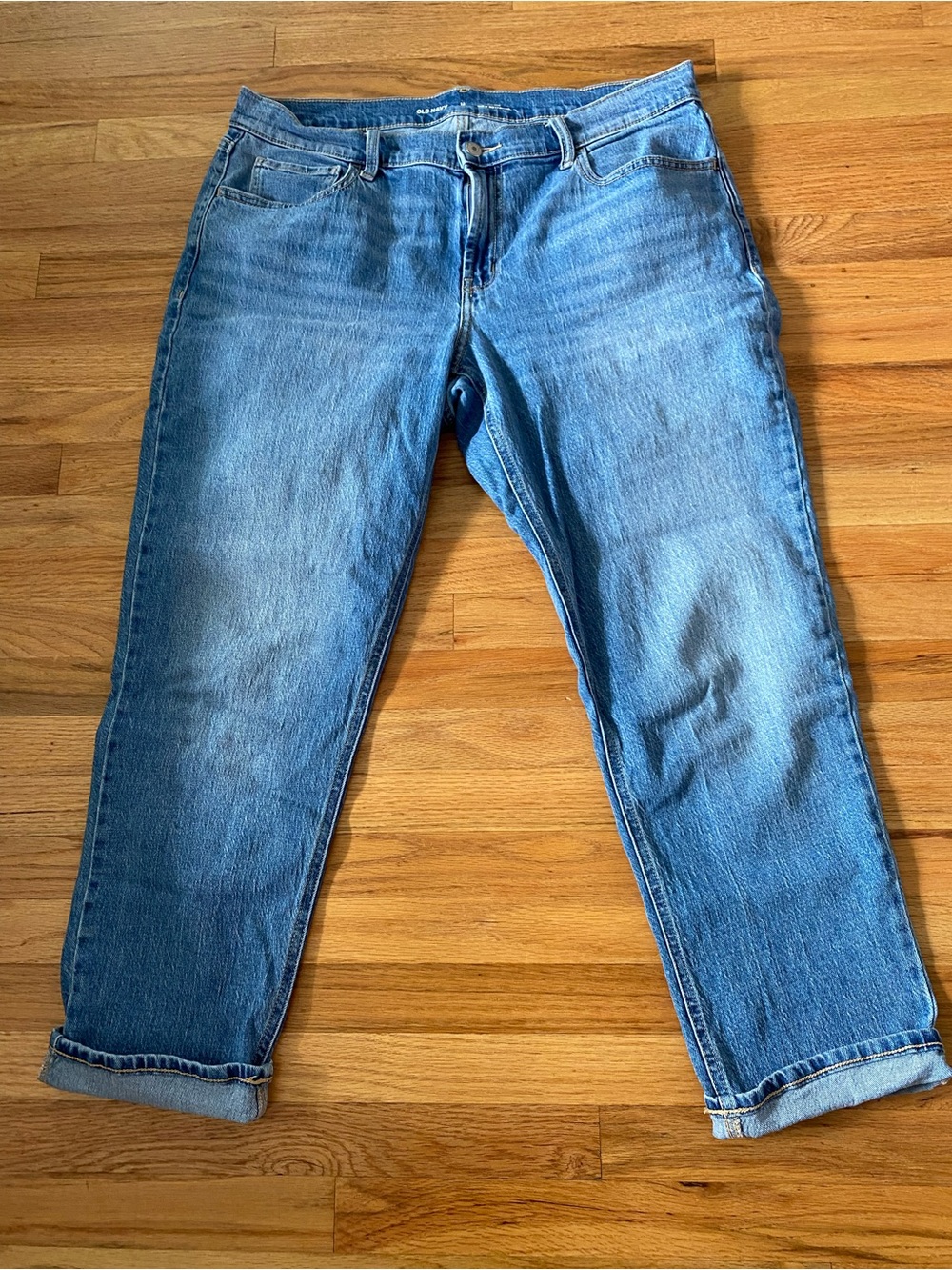 Old Navy WOW Boyfriend Blue Denim Jeans